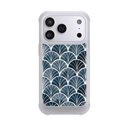 Apple iPhone 17 Pro NIVOmax Botanische Brise Art Deco Grau