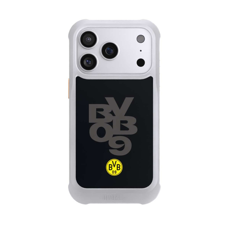 iPhone 17 Pro NIVOmax BVB09 Grau Schwarz