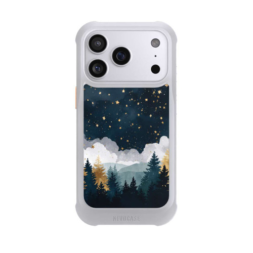 Apple iPhone 17 Pro NIVOmax Forêt Nocturne Indigo