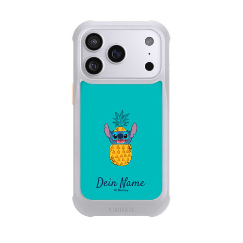 Apple iPhone 17 Pro NIVOmax Stitch Pineapple customisable