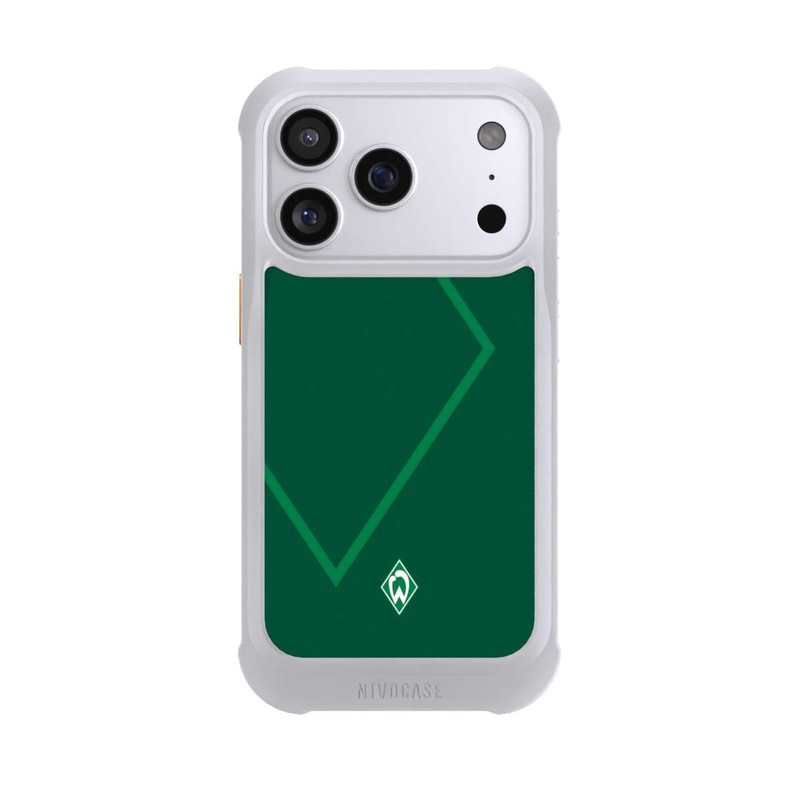 iPhone 17 Pro NIVOmax Werder Grün Rautenelement