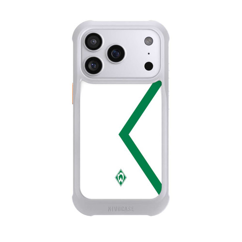 Apple iPhone 17 Pro NIVOmax Werder Bremen Rautenelement Grün