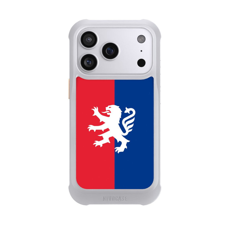 iPhone 17 Pro NIVOmax OL Lion rouge et bleu
