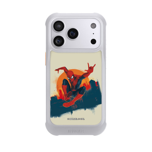 Apple iPhone 17 Pro NIVOmax Spider-Man Hero Force beige