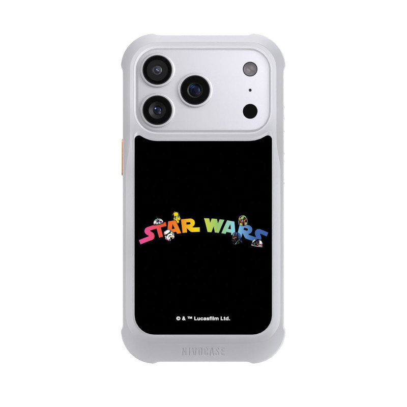 iPhone 17 Pro NIVOmax Star Wars Logo Bunt