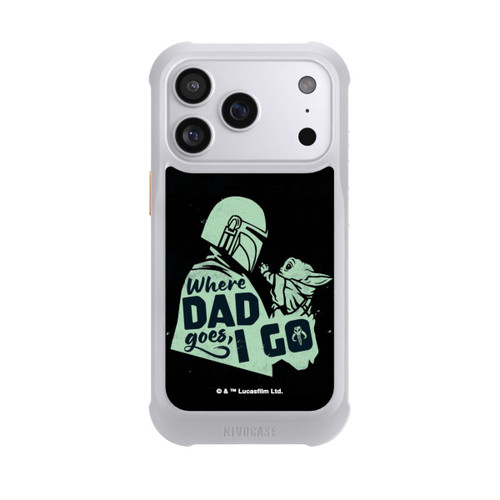 Apple iPhone 17 Pro NIVOmax Grogu - Where dad goes,I go