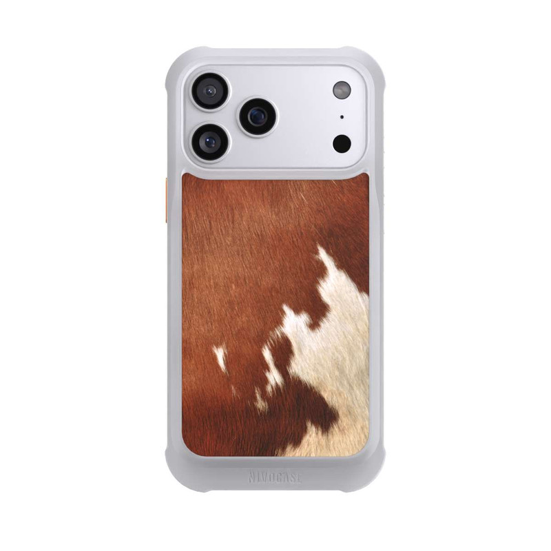 iPhone 17 Pro Max NIVOmax Cow Fur look