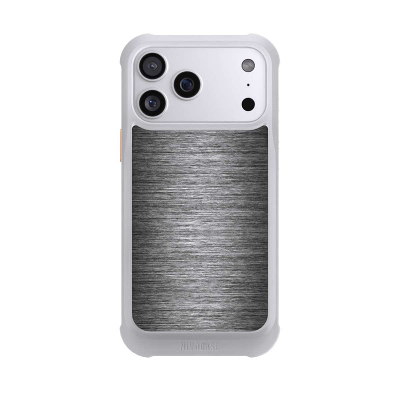 iPhone 17 Pro Max NIVOmax Metal Look Anthracite
