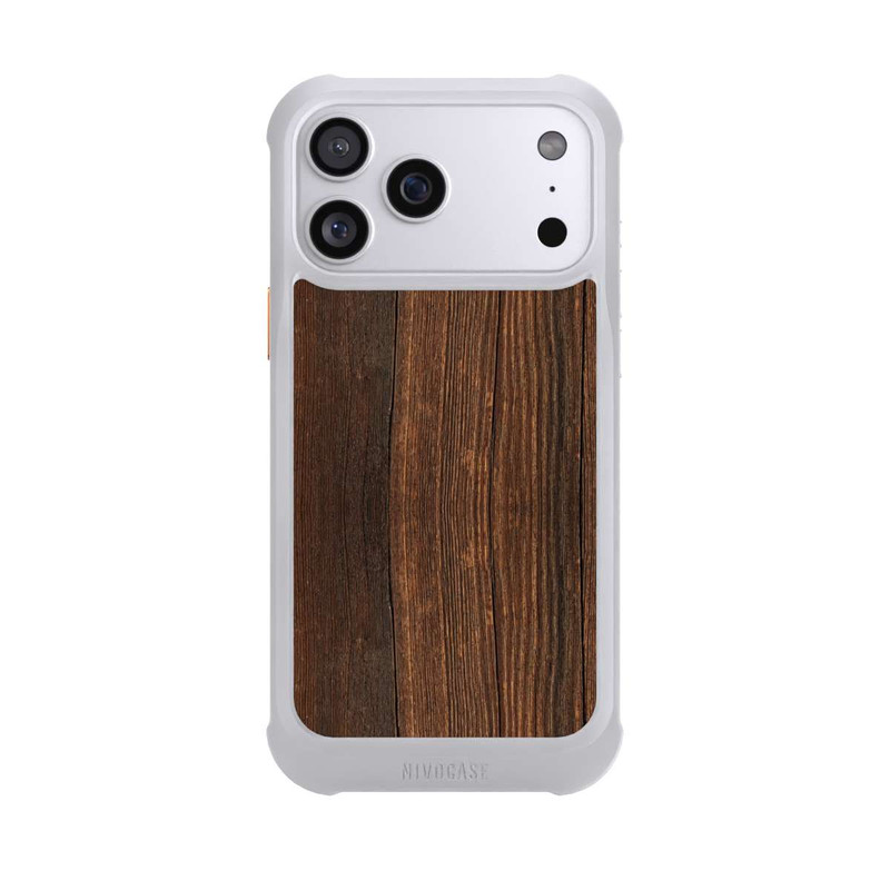 iPhone 17 Pro Max NIVOmax Look Bois de Noyer