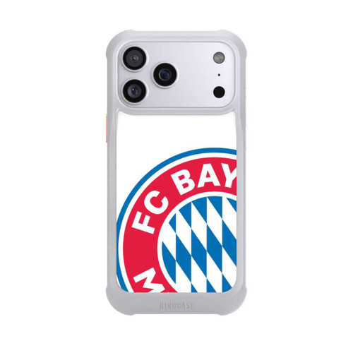 Apple iPhone 17 Pro Max NIVOmax Großes FCB Logo Weiß