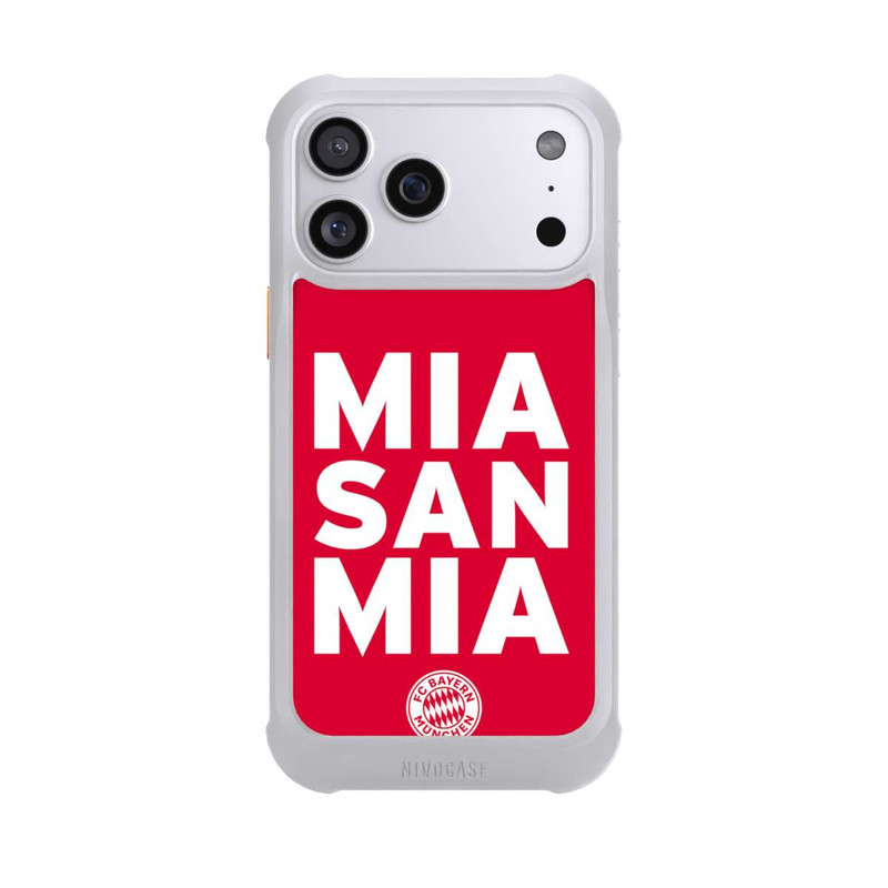 iPhone 17 Pro Max NIVOmax Mia San Mia FCB rouge