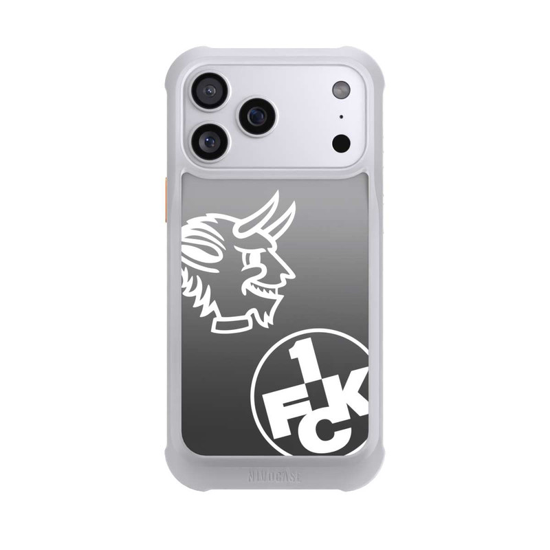 iPhone 17 Pro Max NIVOmax Teufelskopf FCK auf Schwarz