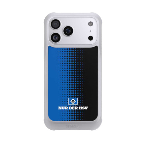 Apple iPhone 17 Pro Max NIVOmax Nur der HSV - Rautenraster Schwarz