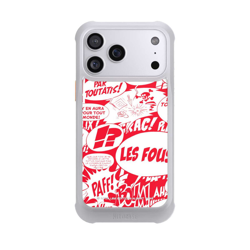 iPhone 17 Pro Max NIVOmax Sprechblasen Asterix Rot