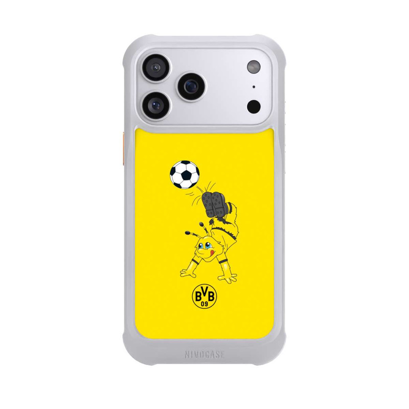 iPhone 17 Pro Max NIVOmax Emma mit Fussball - BVB