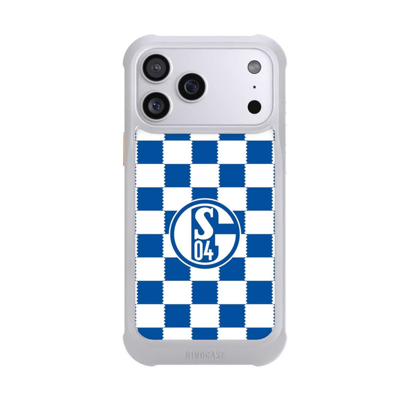 iPhone 17 Pro Max NIVOmax Muster Schalke 04