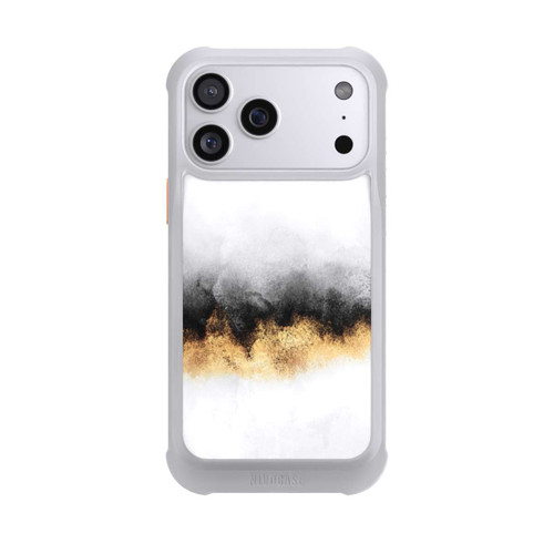 Apple iPhone 17 Pro Max NIVOmax Grauer Himmelstaub Golddruck