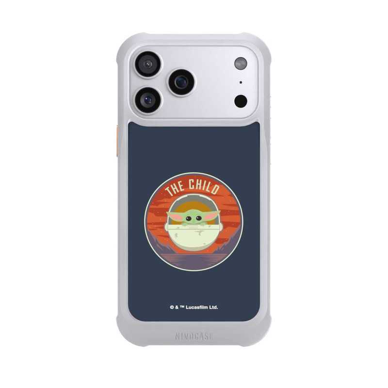 iPhone 17 Pro Max NIVOmax The Child Abzeichen Blau