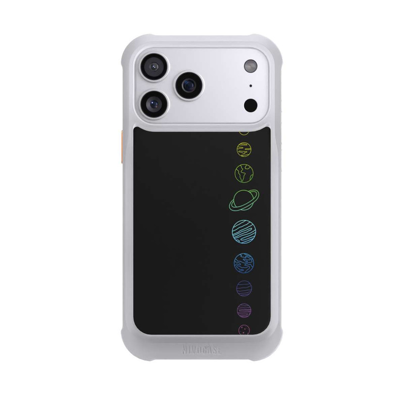 iPhone 17 Pro Max NIVOmax Planètes colorées