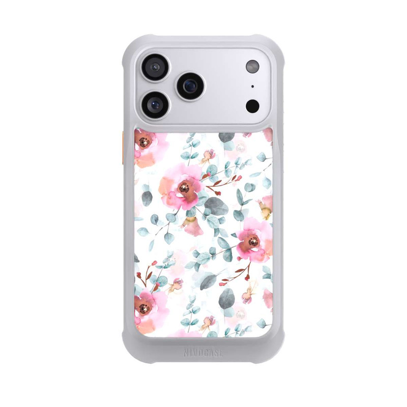 iPhone 17 Pro Max NIVOmax Aquarell Blumentapete