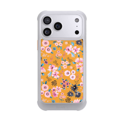 Apple iPhone 17 Pro Max NIVOmax Petites Fleurs Jaune Moutarde