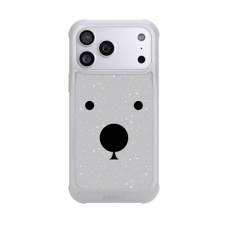 iPhone 17 Pro Max NIVOmax Bär Nahaufnahme