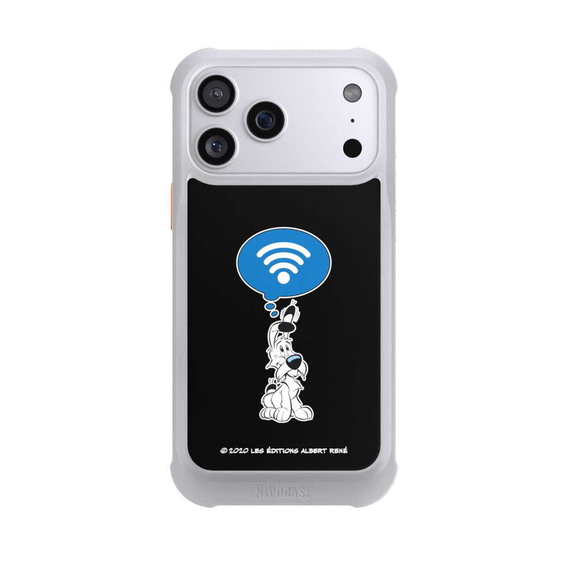 iPhone 17 Pro Max NIVOmax Idefix W-LAN - Schwarz Hintergrund