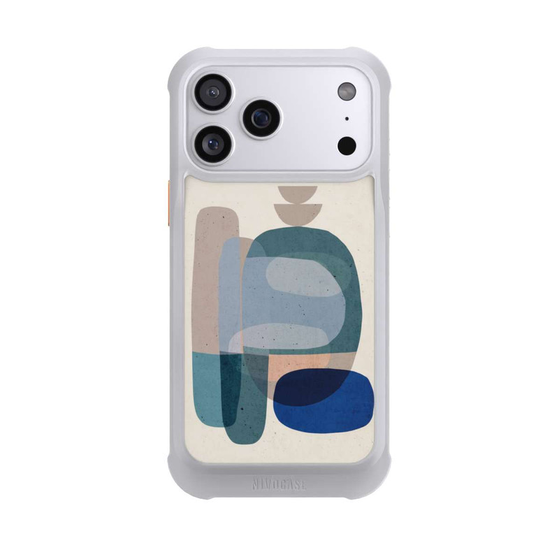 iPhone 17 Pro Max NIVOmax Stein Nr. 3 Blau