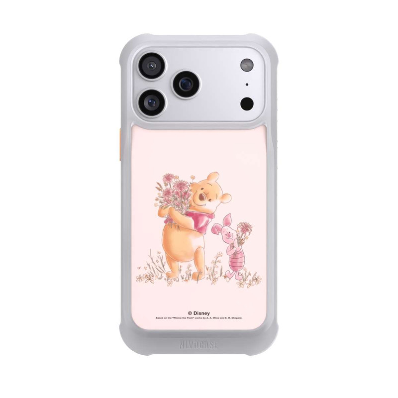 iPhone 17 Pro Max NIVOmax Winnie Puuh and Ferkel Blumen