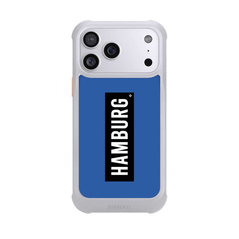 iPhone 17 Pro Max NIVOmax HSV Hamburg Schwarz Blau