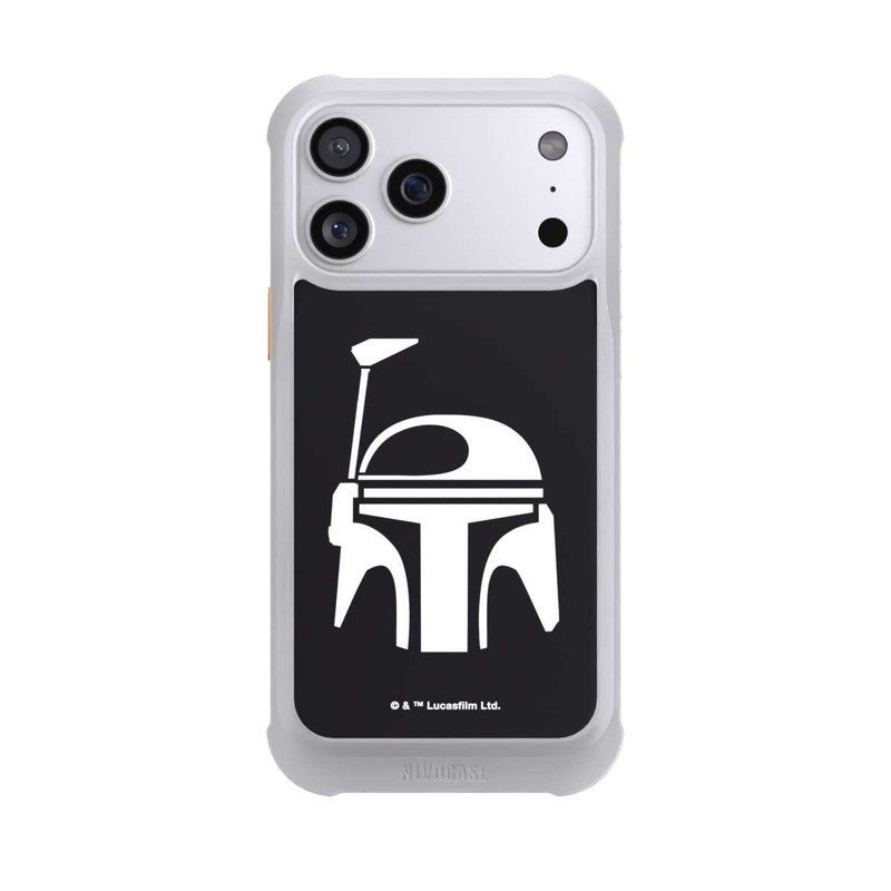 iPhone 17 Pro Max NIVOmax Boba Fett Helm Schwarz