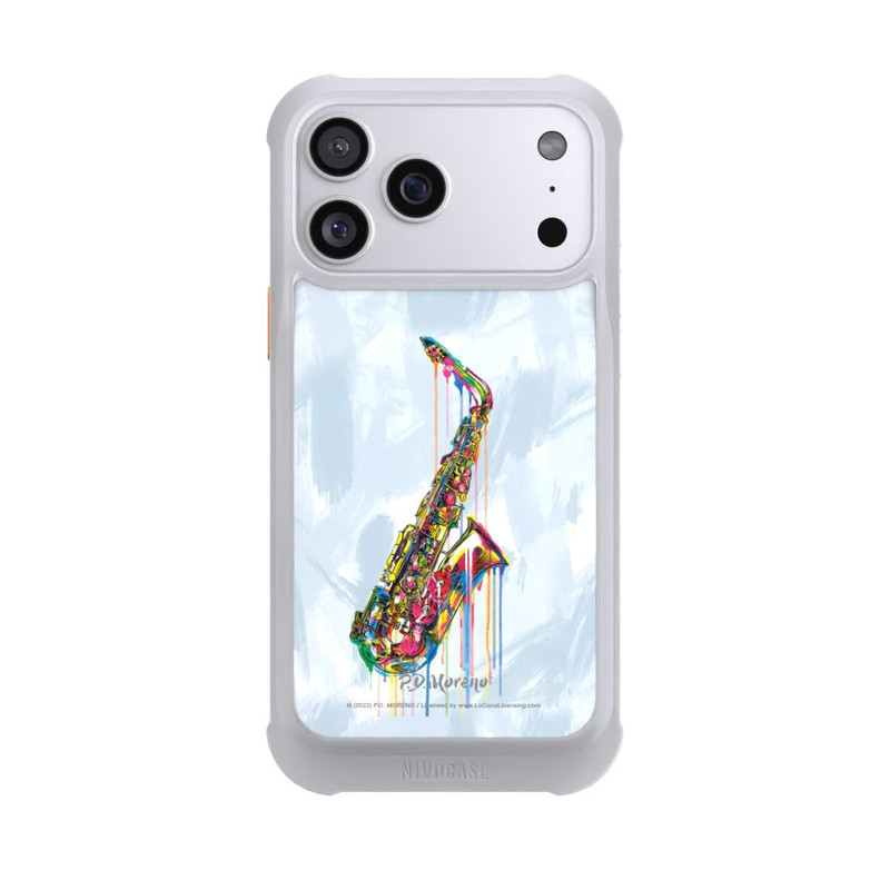 iPhone 17 Pro Max NIVOmax Saxophone Art By P.D. Moreno