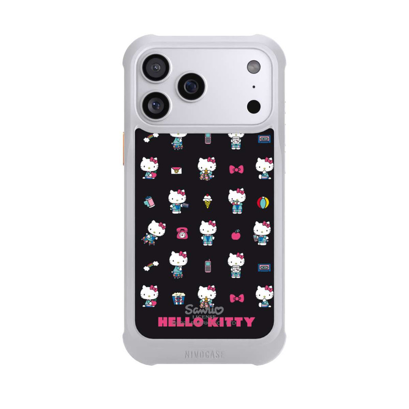 iPhone 17 Pro Max NIVOmax Hello Kitty 90s Schwarz