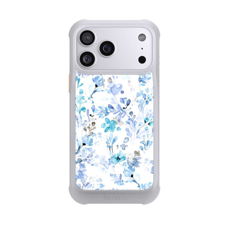 iPhone 17 Pro Max NIVOmax Frühlingsunkraut blau