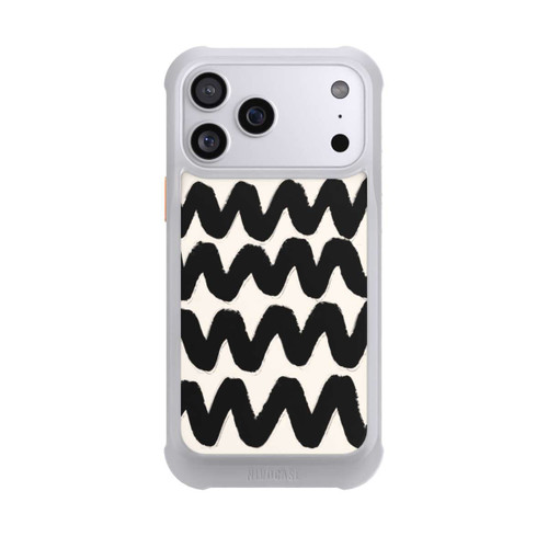 Apple iPhone 17 Pro Max NIVOmax Schwarzes Wellenmuster