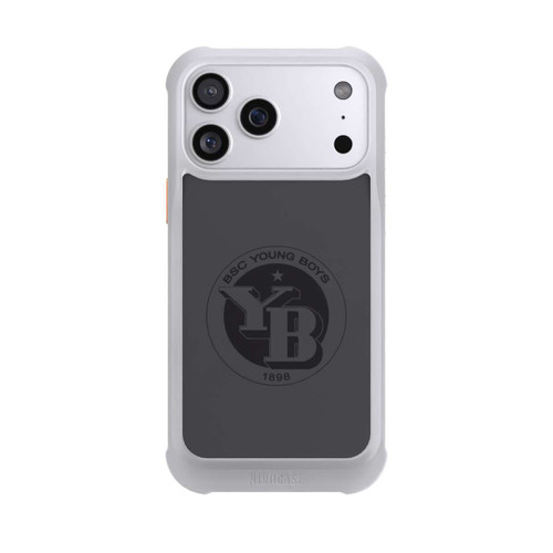 Apple iPhone 17 Pro Max NIVOmax BSC YB Logo Grau