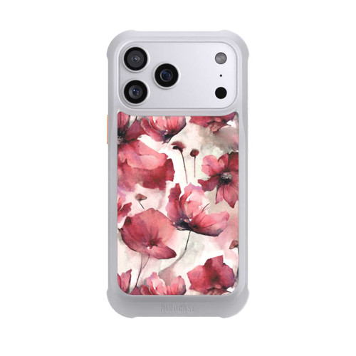 Apple iPhone 17 Pro Max NIVOmax Wilde Mohnblumen Aquarell mit KI