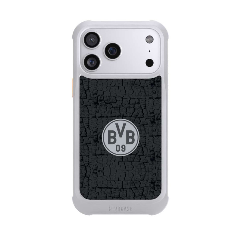iPhone 17 Pro Max NIVOmax BVB Trikot Kohle und Stahl