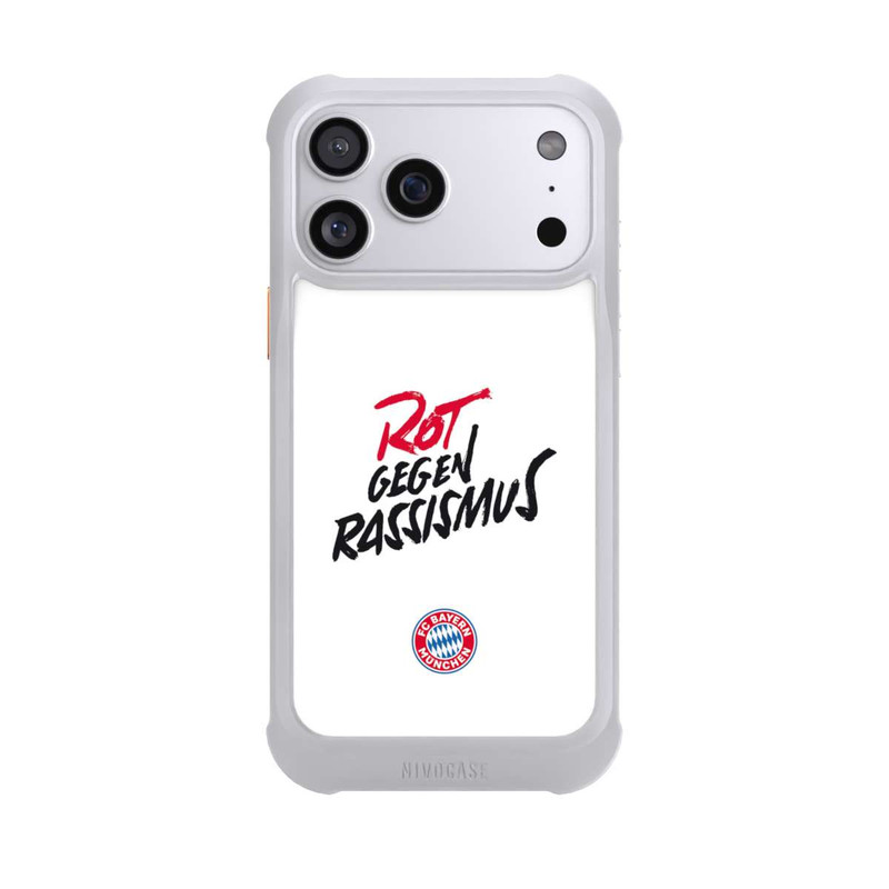 iPhone 17 Pro Max NIVOmax FCB Rot gegen Rassismus