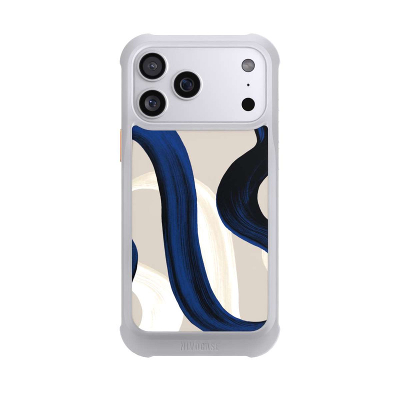 iPhone 17 Pro Max NIVOmax Abstrakte Pinselstriche 80