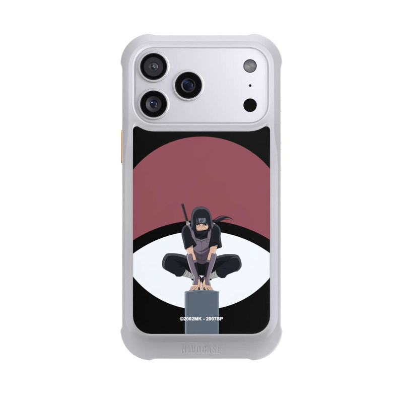 iPhone 17 Pro Max NIVOmax Itachi Uchiha Symbol schwarz