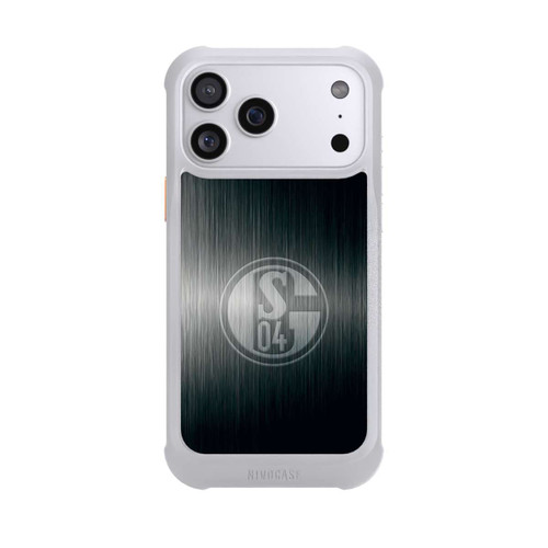 Apple iPhone 17 Pro Max NIVOmax Schalke 04 Metall Look
