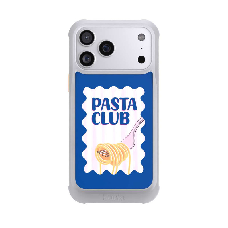iPhone 17 Pro Max NIVOmax Pasta Club in Blue and Pink