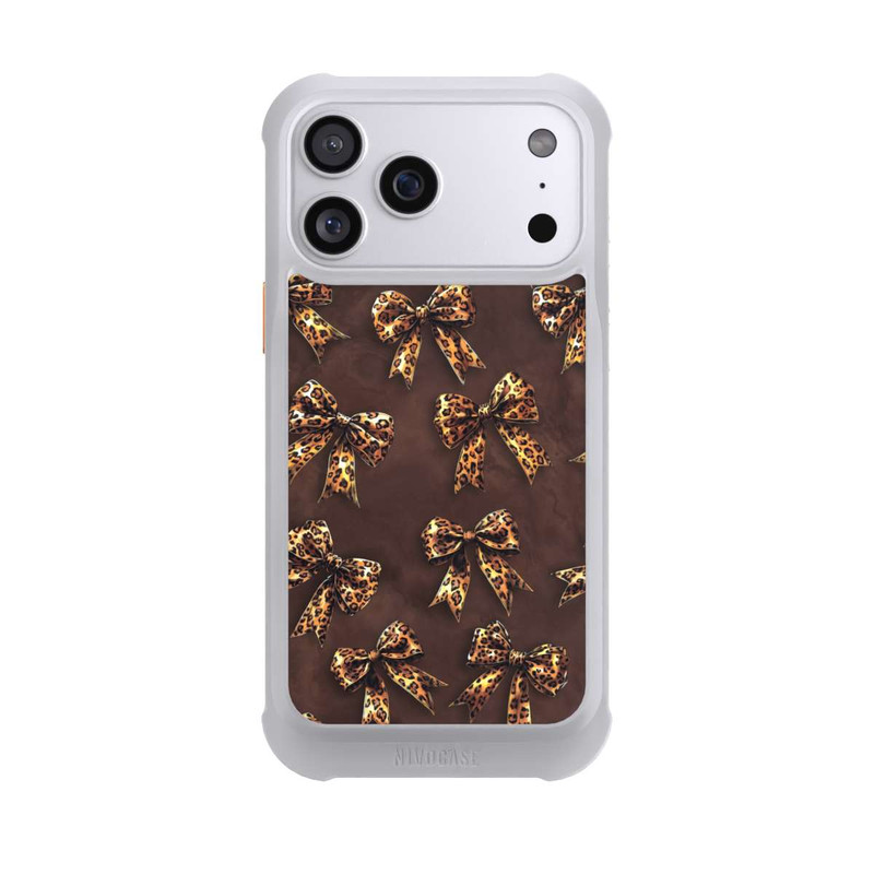 iPhone 17 Pro Max NIVOmax Bows Wild Cheetah avec IA
