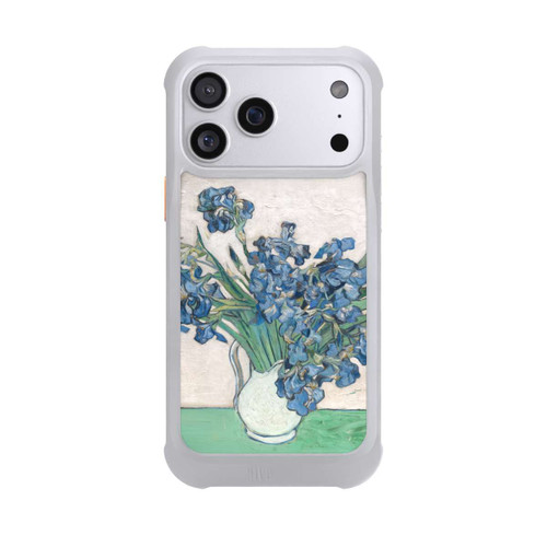 Apple iPhone 17 Pro Max NIVOmax Irises, by Vincent Van Gogh