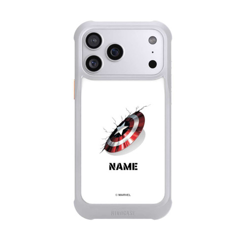 Apple iPhone 17 Pro Max NIVOmax Captain America Shield Personalisierbar