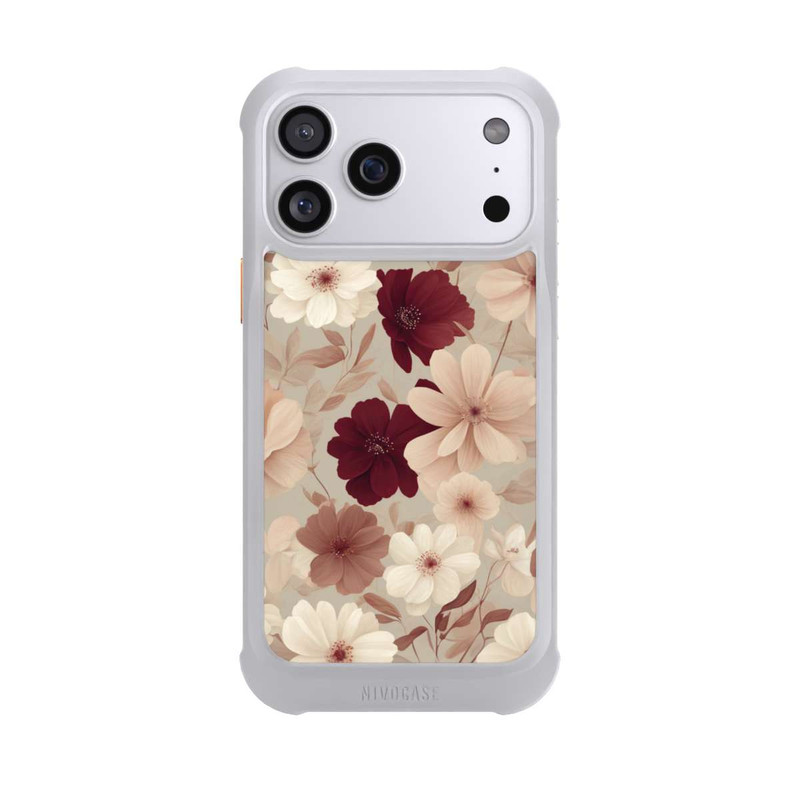 iPhone 17 Pro Max NIVOmax Romantische Pastellblumen mit KI