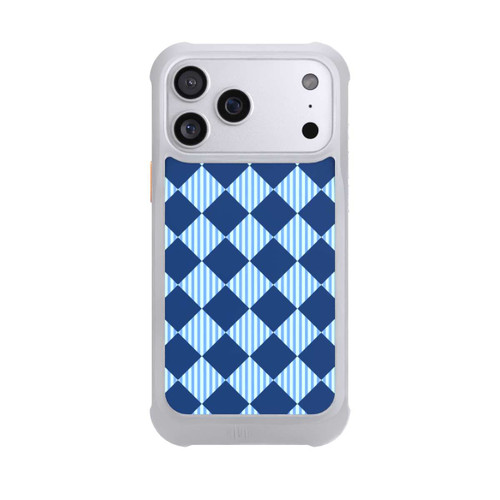 Apple iPhone 17 Pro Max NIVOmax Diamond Pattern Blue