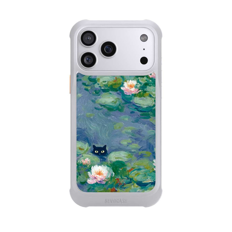 iPhone 17 Pro Max NIVOmax Chat dans l'Étang Peinture