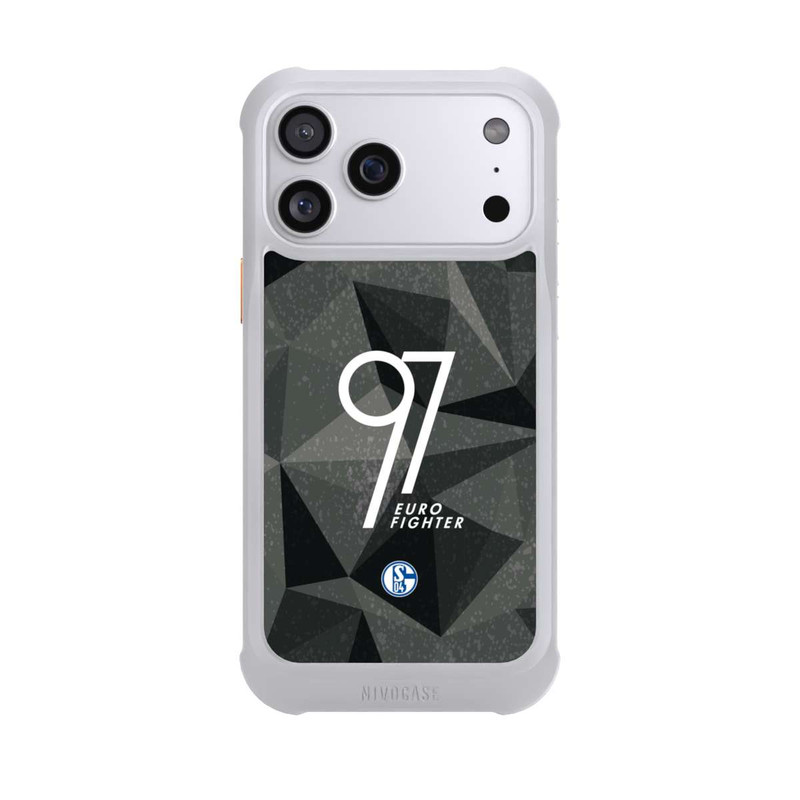 iPhone 17 Pro Max NIVOmax S04 Eurofighter 97 grau